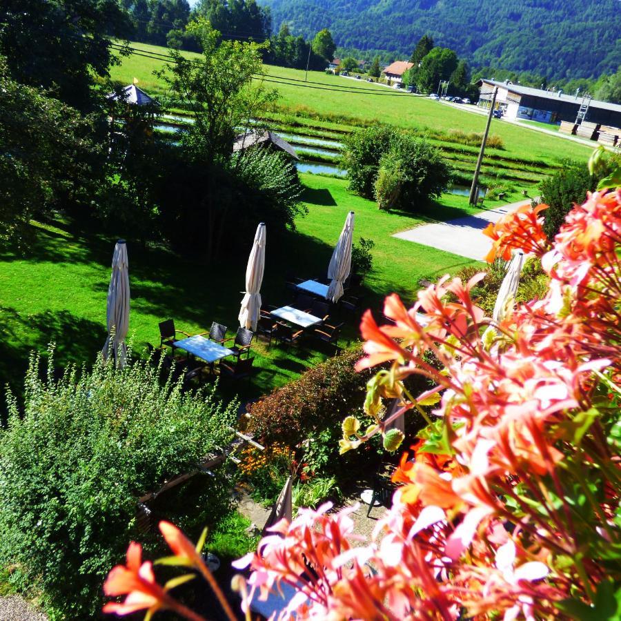 Wieselmuehle Forellenhof Grünau im Almtal Exterior foto