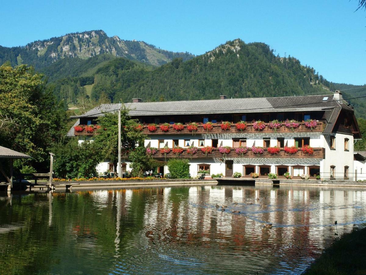 Wieselmuehle Forellenhof Grünau im Almtal Exterior foto